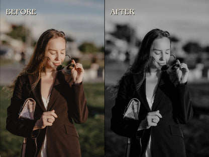 40+ BLACK&WHITE Lightroom Presets (Mobile & Desktop)