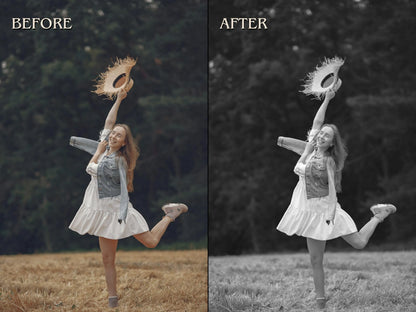 40+ BLACK&WHITE Lightroom Presets (Mobile & Desktop)
