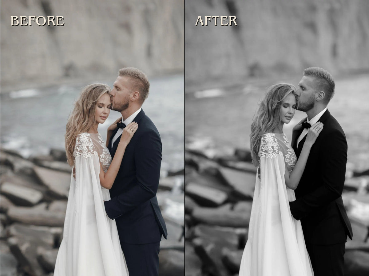 40+ BLACK&WHITE Lightroom Presets (Mobile & Desktop)