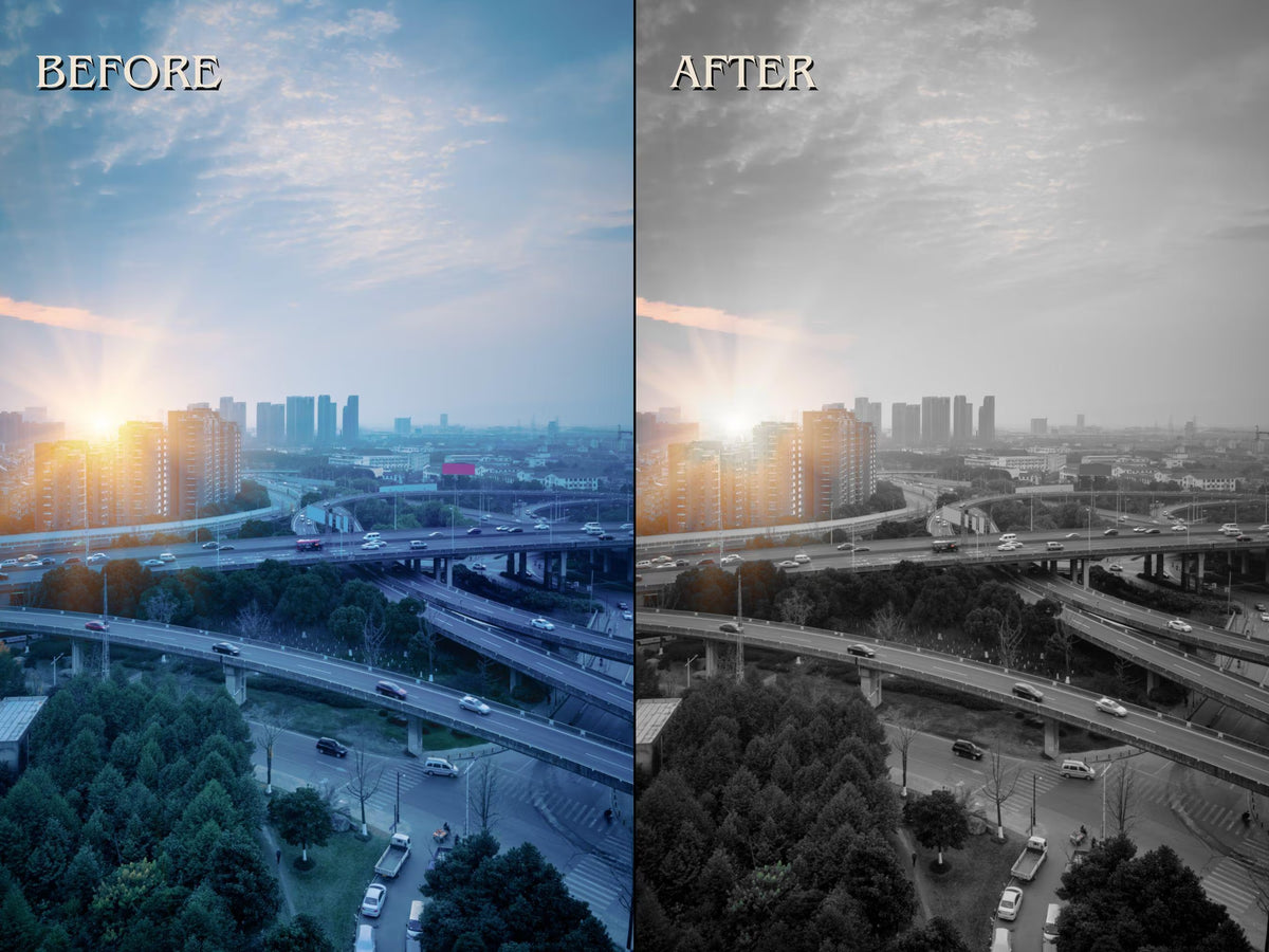 30+ GREY Lightroom Presets (Mobile & Desktop)