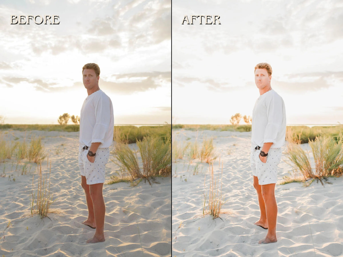 30+ WHITE Lightroom Presets (Mobile & Desktop)