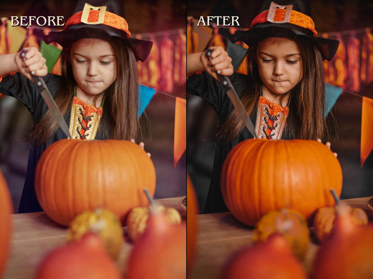 30+ HALLOWEEN Lightroom Presets (Mobile & Desktop)