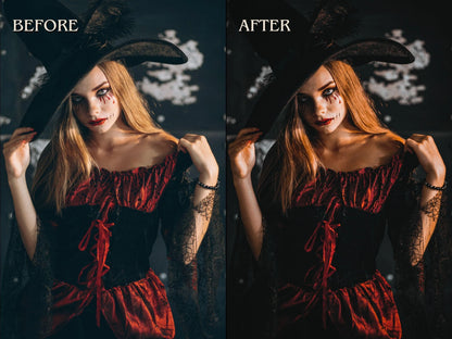 30+ HALLOWEEN Lightroom Presets (Mobile & Desktop)