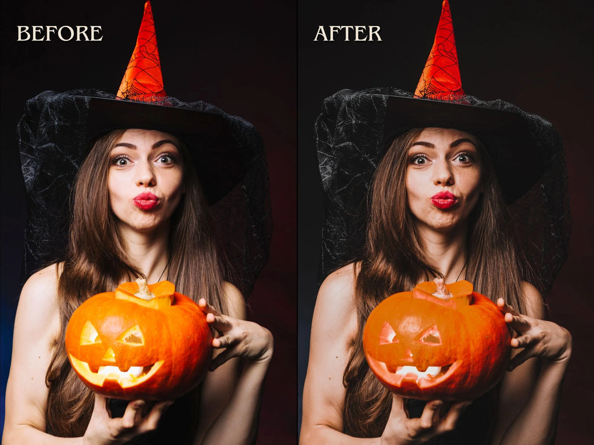 30+ HALLOWEEN Lightroom Presets (Mobile & Desktop)