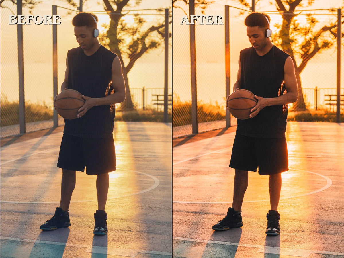 35+ GOLDEN HOUR Lightroom Presets (Mobile & Desktop)