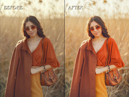 10 NATURAL Lightroom Presets (Mobile & Desktop)