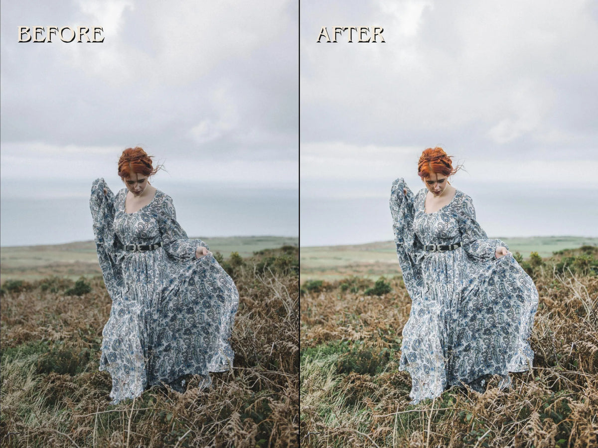 10 NATURAL Lightroom Presets (Mobile & Desktop)