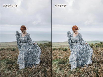 10 NATURAL Lightroom Presets (Mobile & Desktop)