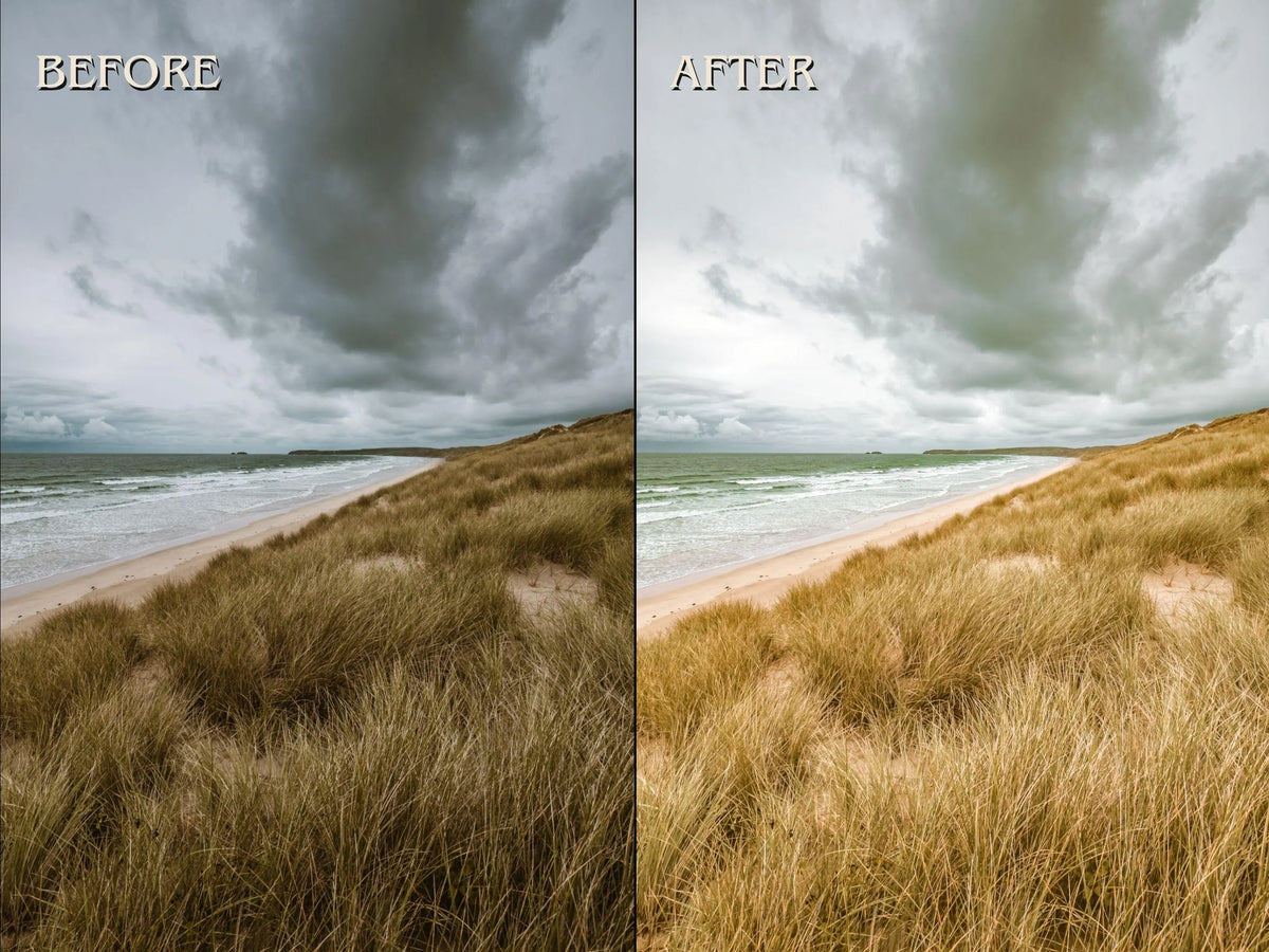 10 NATURAL Lightroom Presets (Mobile & Desktop)
