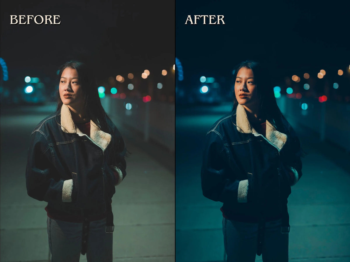 20+ NIGHT Lightroom Presets (Mobile & Desktop)