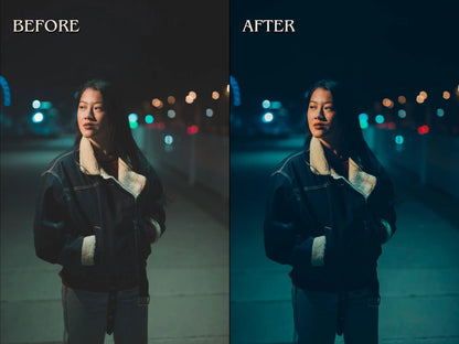 20+ NIGHT Lightroom Presets (Mobile & Desktop)