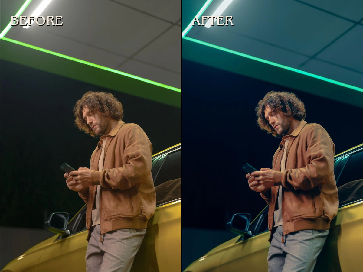 20+ NIGHT Lightroom Presets (Mobile & Desktop)