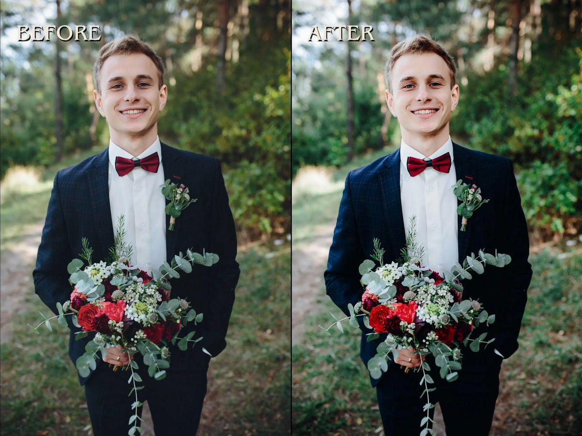 50+ WEDDING Lightroom Presets (Mobile & Desktop)