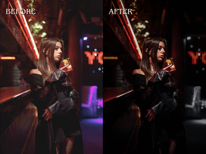 60+ DARK Lightroom Presets (Mobile & Desktop)