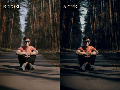 60+ DARK Lightroom Presets (Mobile & Desktop)