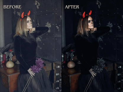 60+ DARK Lightroom Presets (Mobile & Desktop)