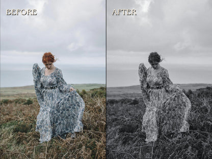40+ BLACK&WHITE Lightroom Presets (Mobile & Desktop)
