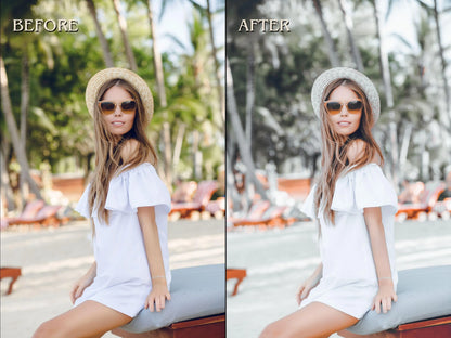 30+ WHITE Lightroom Presets (Mobile & Desktop)