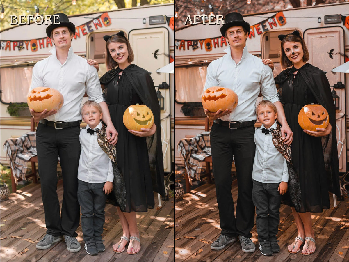 30+ HALLOWEEN Lightroom Presets (Mobile & Desktop)