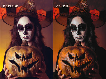 30+ HALLOWEEN Lightroom Presets (Mobile & Desktop)