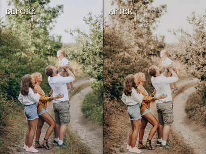 30+ FAMILY Lightroom Presets (Mobile & Desktop)