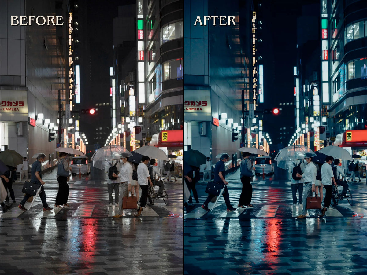 20+ NIGHT Lightroom Presets (Mobile & Desktop)