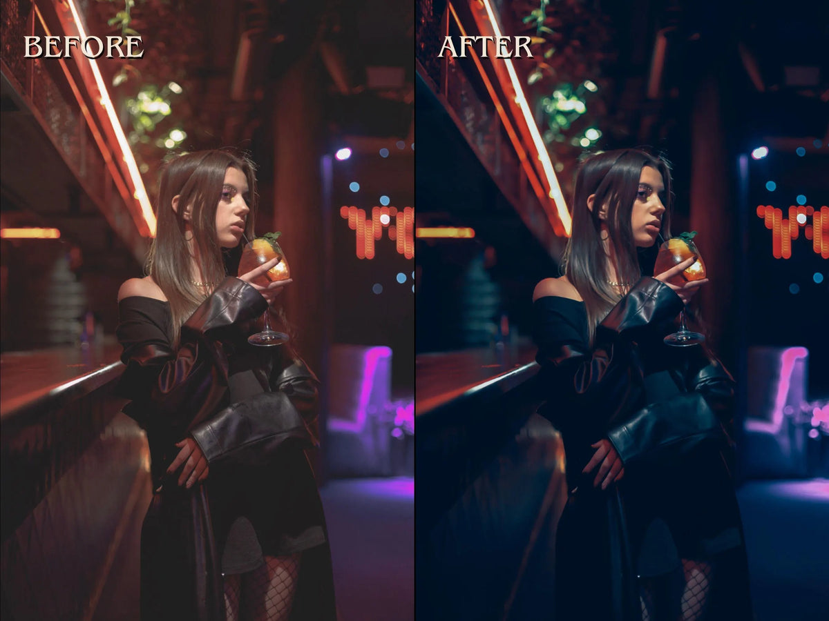 20+ NIGHT Lightroom Presets (Mobile & Desktop)