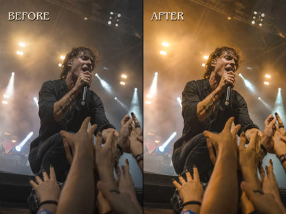 30+ CONCERT Lightroom Presets (Mobile & Desktop)