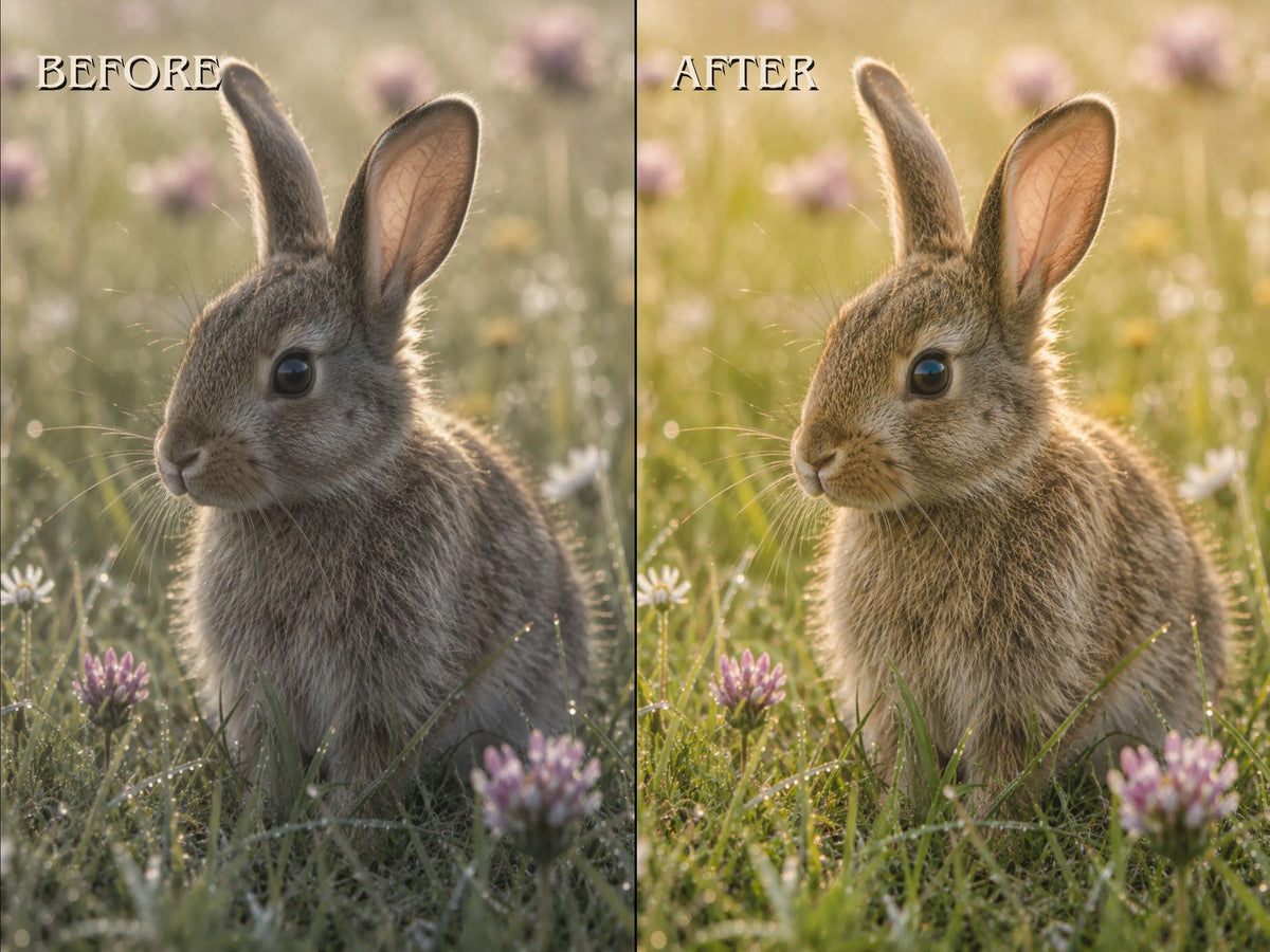 40+ WILDLIFE Lightroom Presets (Mobile & Desktop)