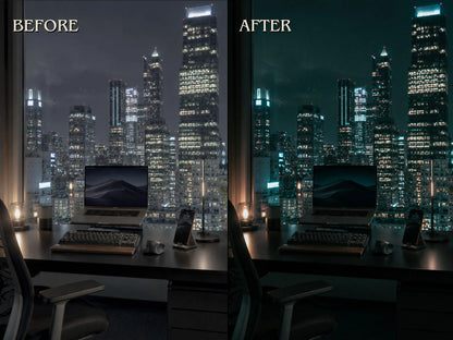 30+ CYBERPUNK Lightroom Presets (Mobile & Desktop)