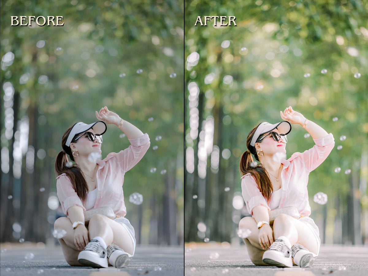 30+ LIGHT & AIRY Lightroom Presets (Mobile & Desktop)