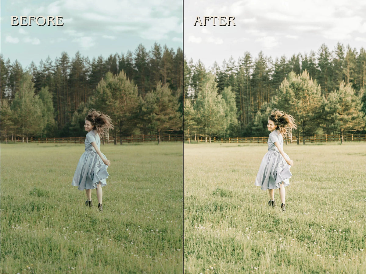 30+ LIGHT & AIRY Lightroom Presets (Mobile & Desktop)