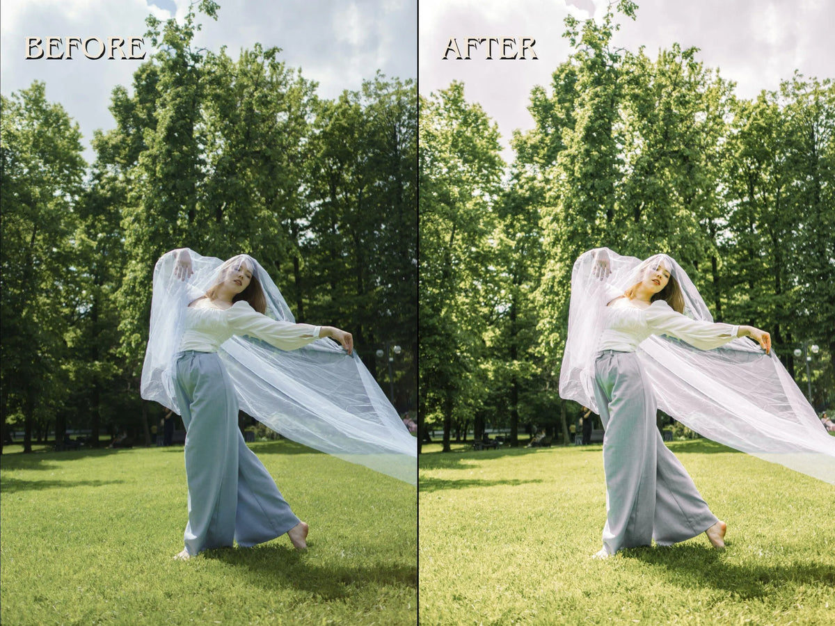 30+ LIGHT & AIRY Lightroom Presets (Mobile & Desktop)