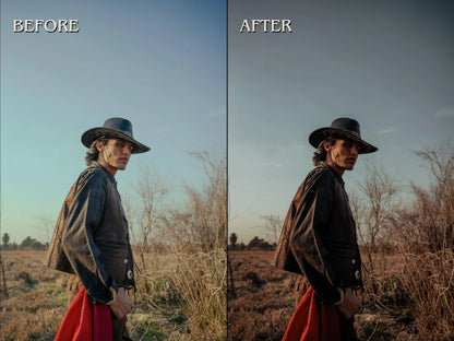 40+ WESTERN Lightroom Presets (Mobile & Desktop)