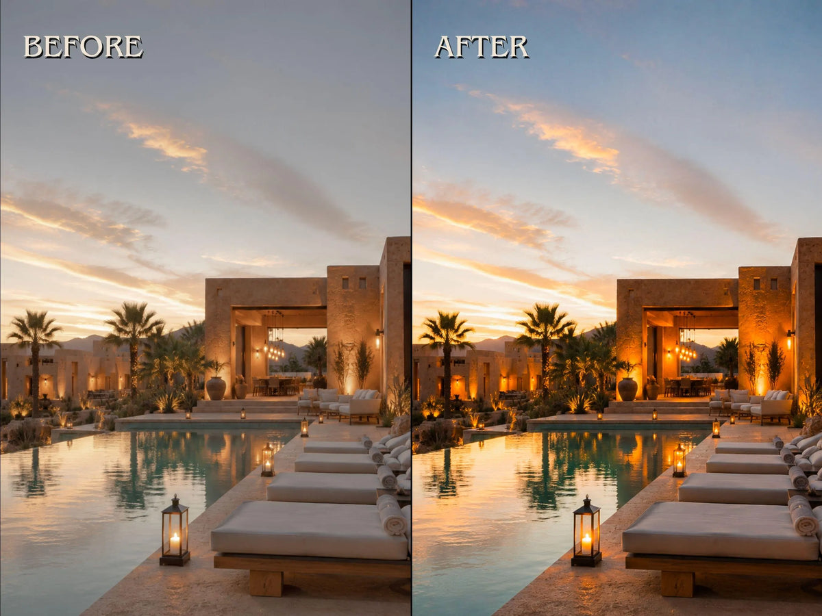 30+ REAL ESTATE Lightroom Presets (Mobile & Desktop)