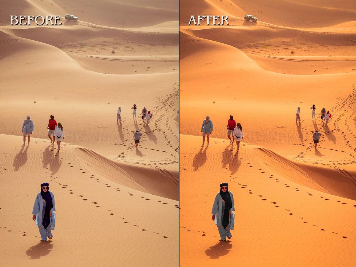 30+ DESERT Lightroom Presets (Mobile & Desktop)
