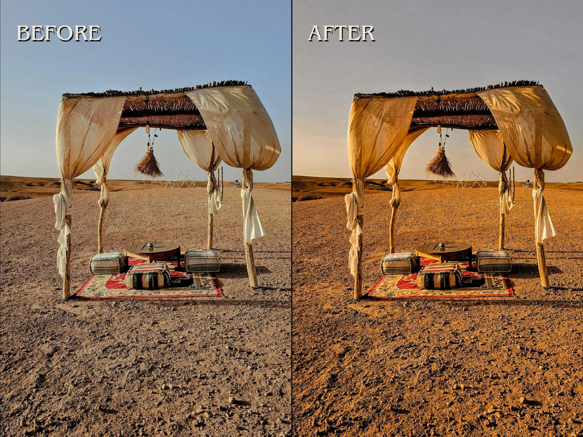 30+ DESERT Lightroom Presets (Mobile & Desktop)
