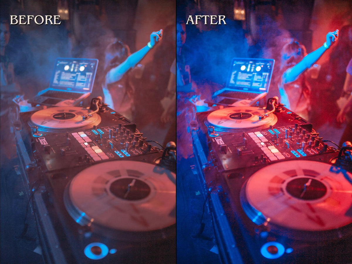 20+ PARTY Lightroom Presets (Mobile & Desktop)