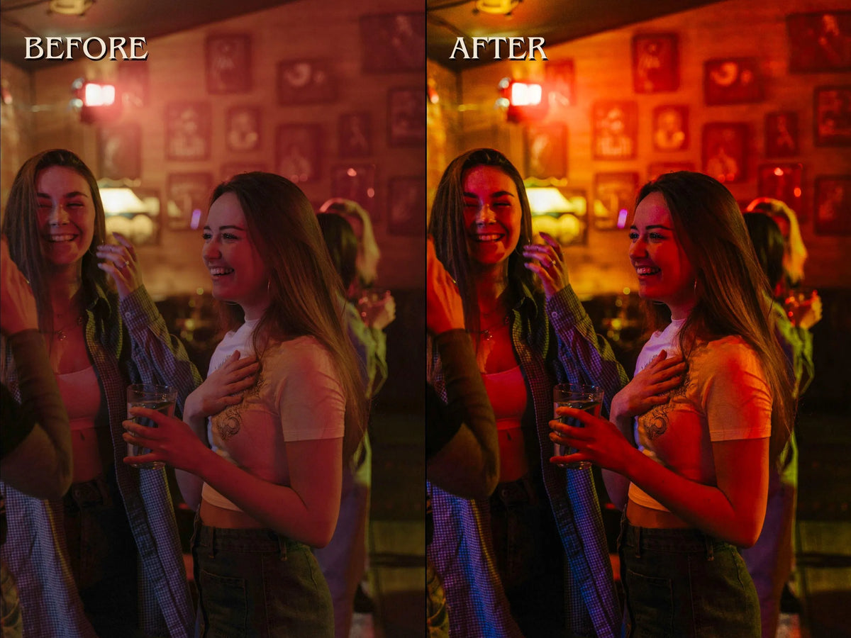 20+ PARTY Lightroom Presets (Mobile & Desktop)