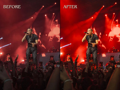 30+ CONCERT Lightroom Presets (Mobile & Desktop)