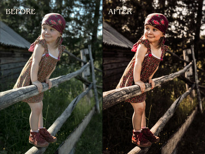 50+ RUSTIC Lightroom Presets (Mobile & Desktop)
