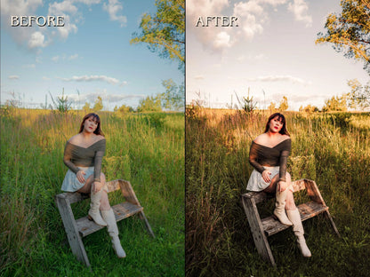 50+ RUSTIC Lightroom Presets (Mobile & Desktop)
