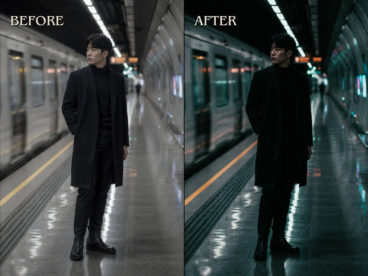 30+ CYBERPUNK Lightroom Presets (Mobile & Desktop)