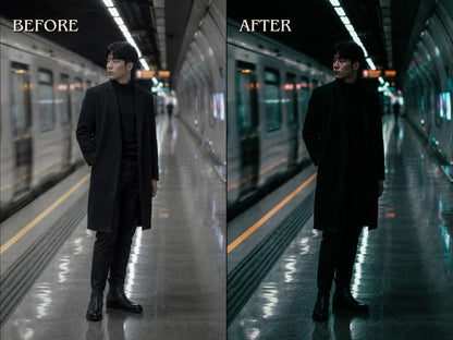 30+ CYBERPUNK Lightroom Presets (Mobile & Desktop)