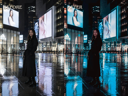 30+ CYBERPUNK Lightroom Presets (Mobile & Desktop)
