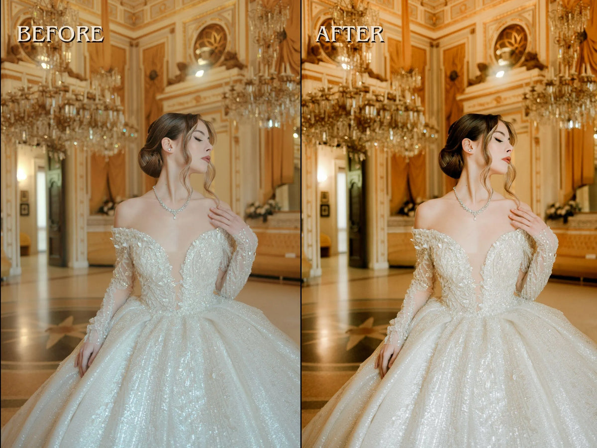50+ LUXURY WEDDING Lightroom Presets (Mobile & Desktop)
