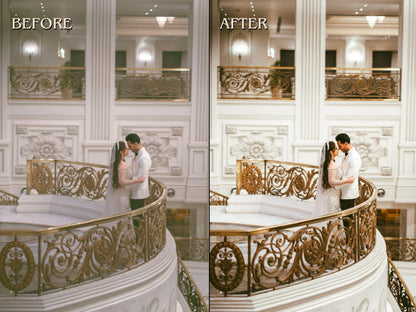 50+ LUXURY WEDDING Lightroom Presets (Mobile & Desktop)