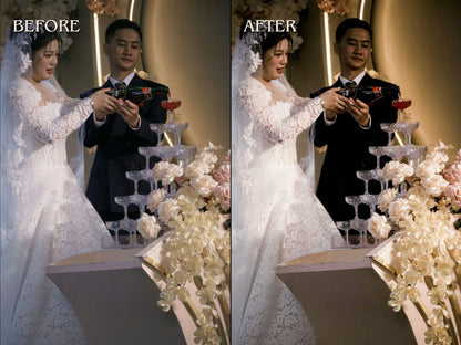 50+ LUXURY WEDDING Lightroom Presets (Mobile & Desktop)
