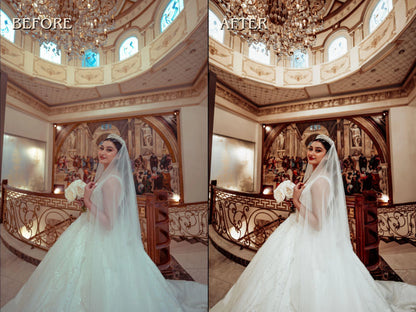 50+ LUXURY WEDDING Lightroom Presets (Mobile & Desktop)