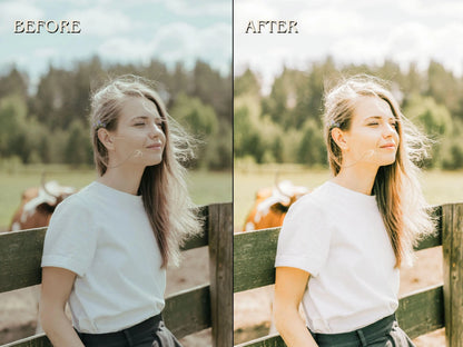 30+ LIGHT & AIRY Lightroom Presets (Mobile & Desktop)